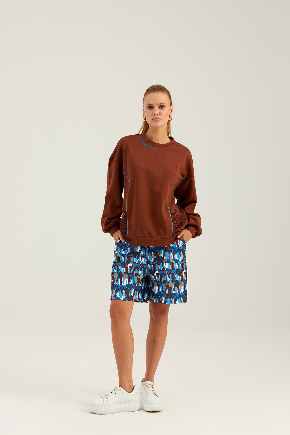 NAAR 21316 SWEAT KAHVERENGİ