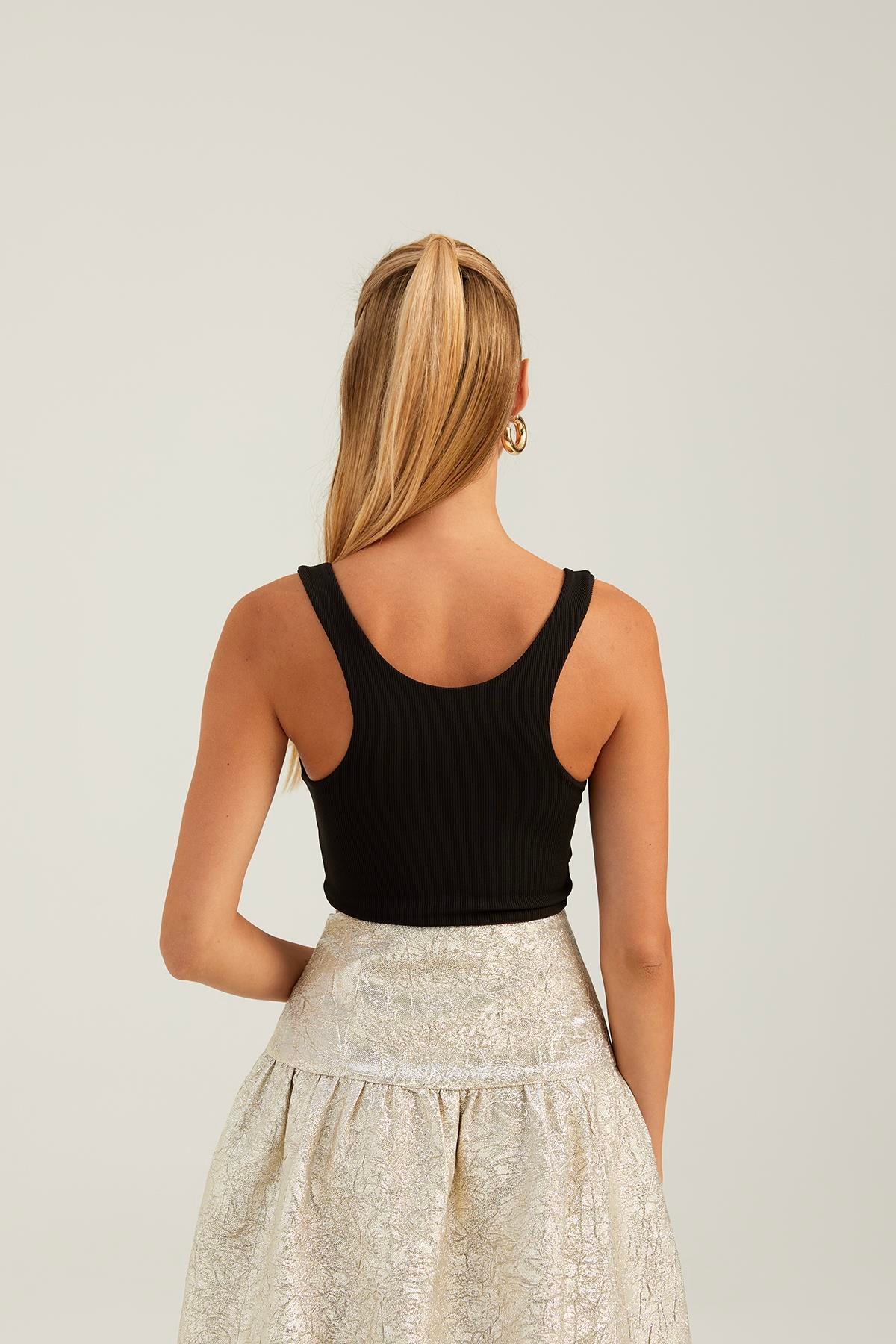 Naar 41313 Crop SİYAH
