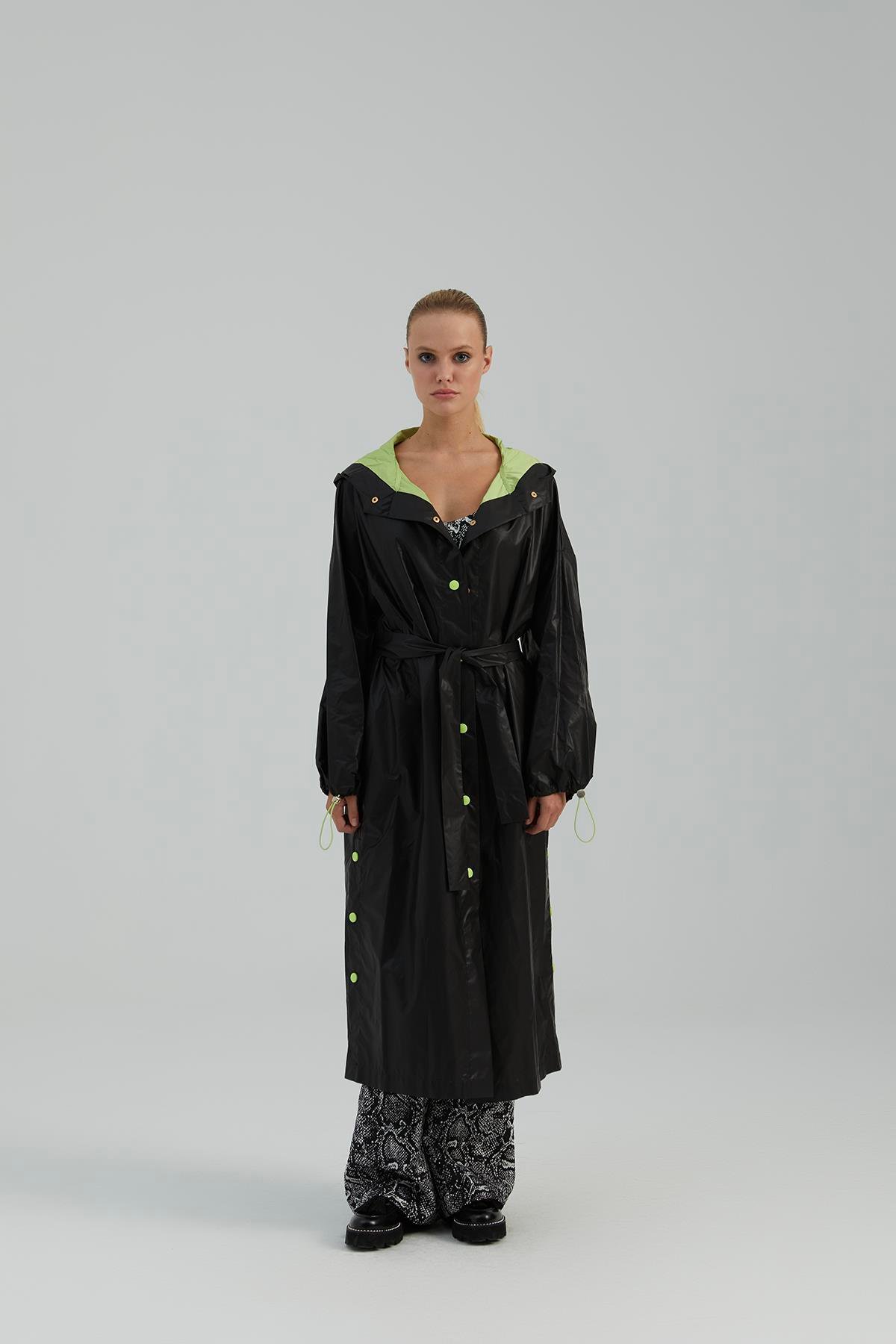 Naar 41800 Trençkot SİYAH