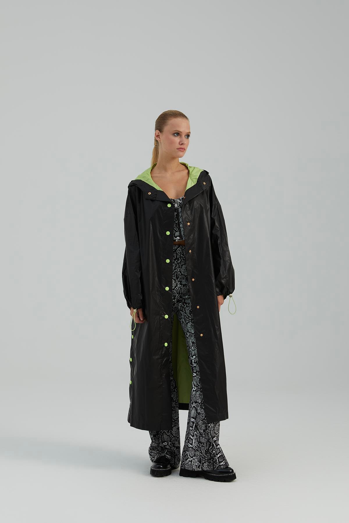 Naar 41800 Trençkot SİYAH