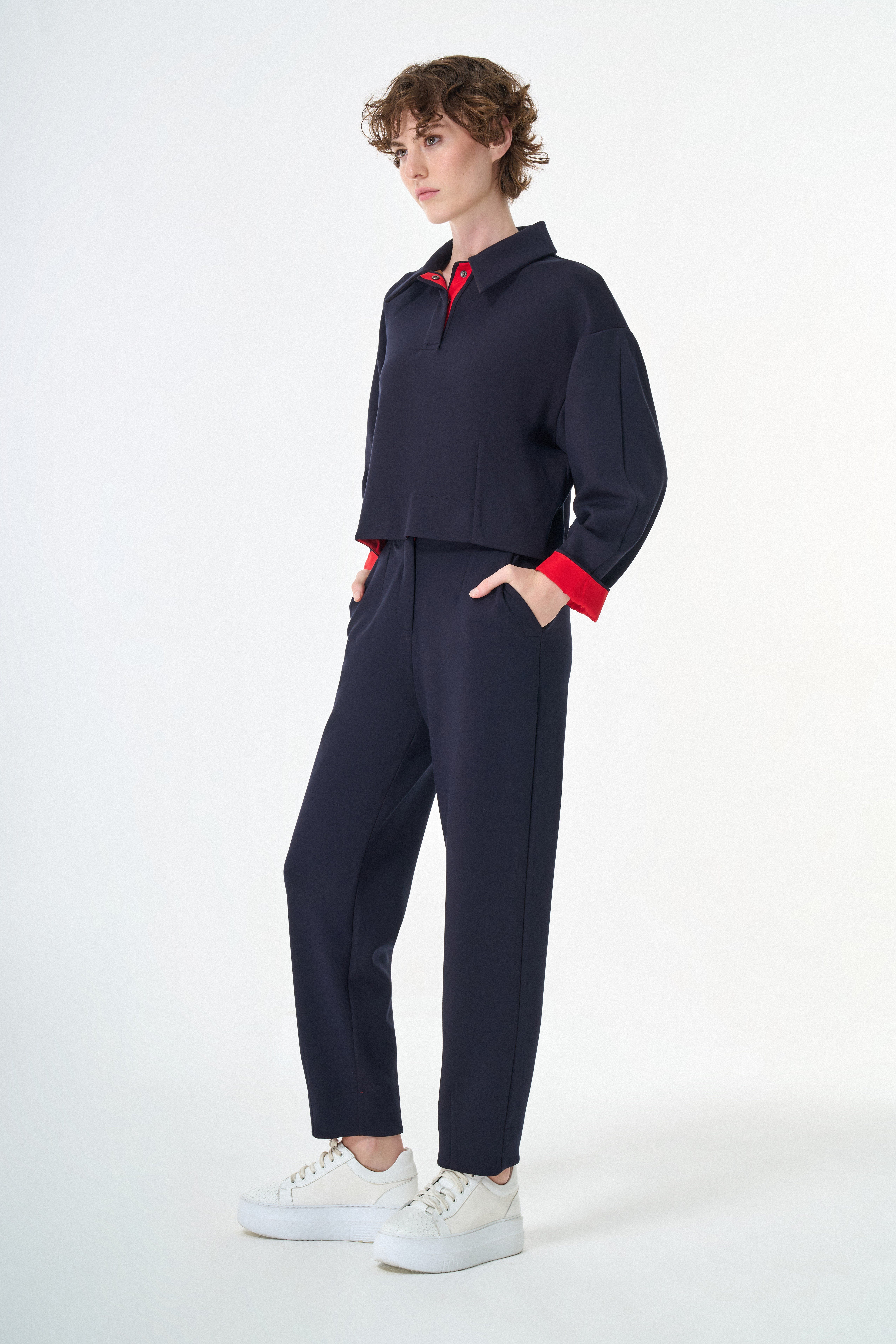 NAAR 42310 SWEAT LACİVERT