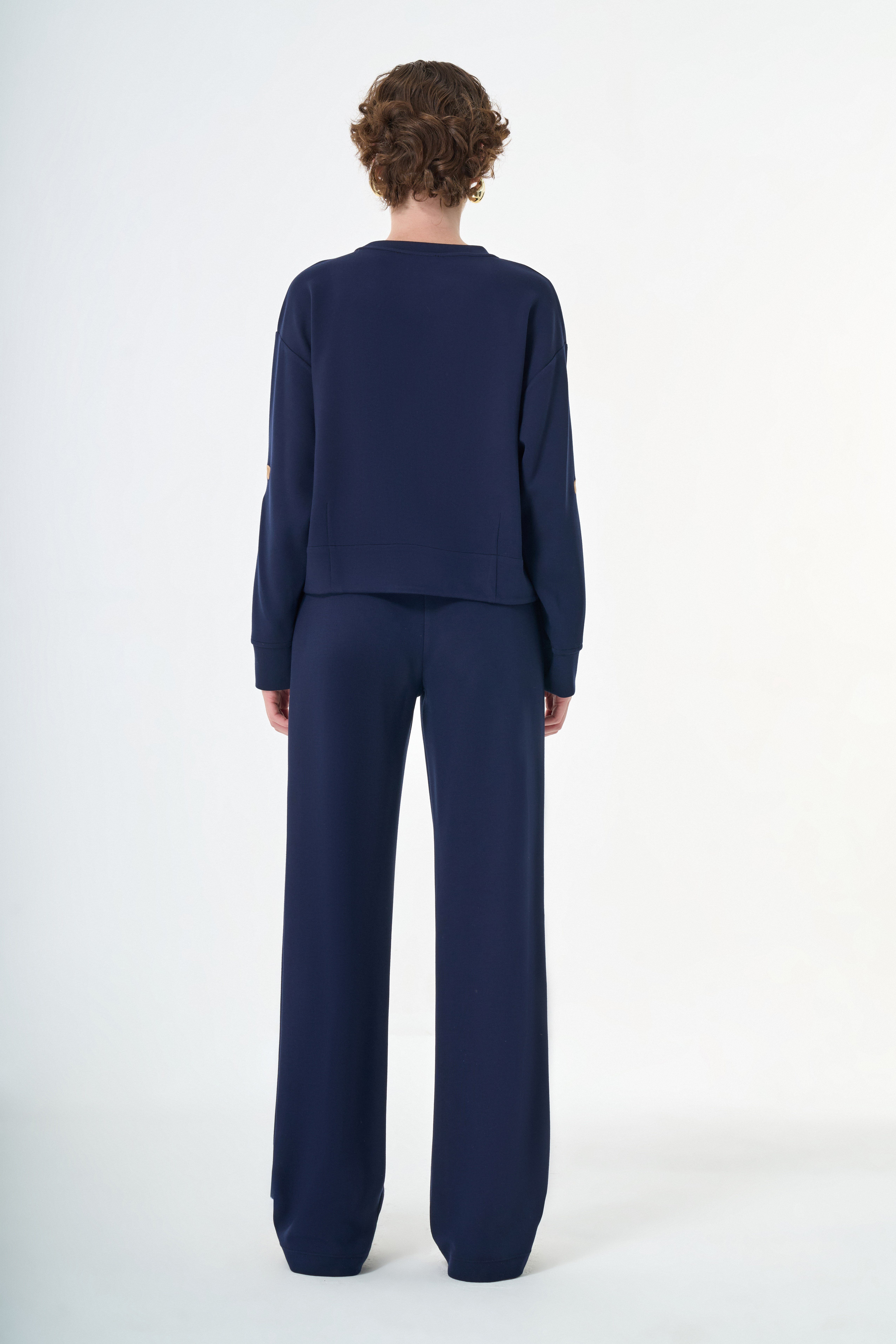 NAAR 42311 SWEAT LACİVERT