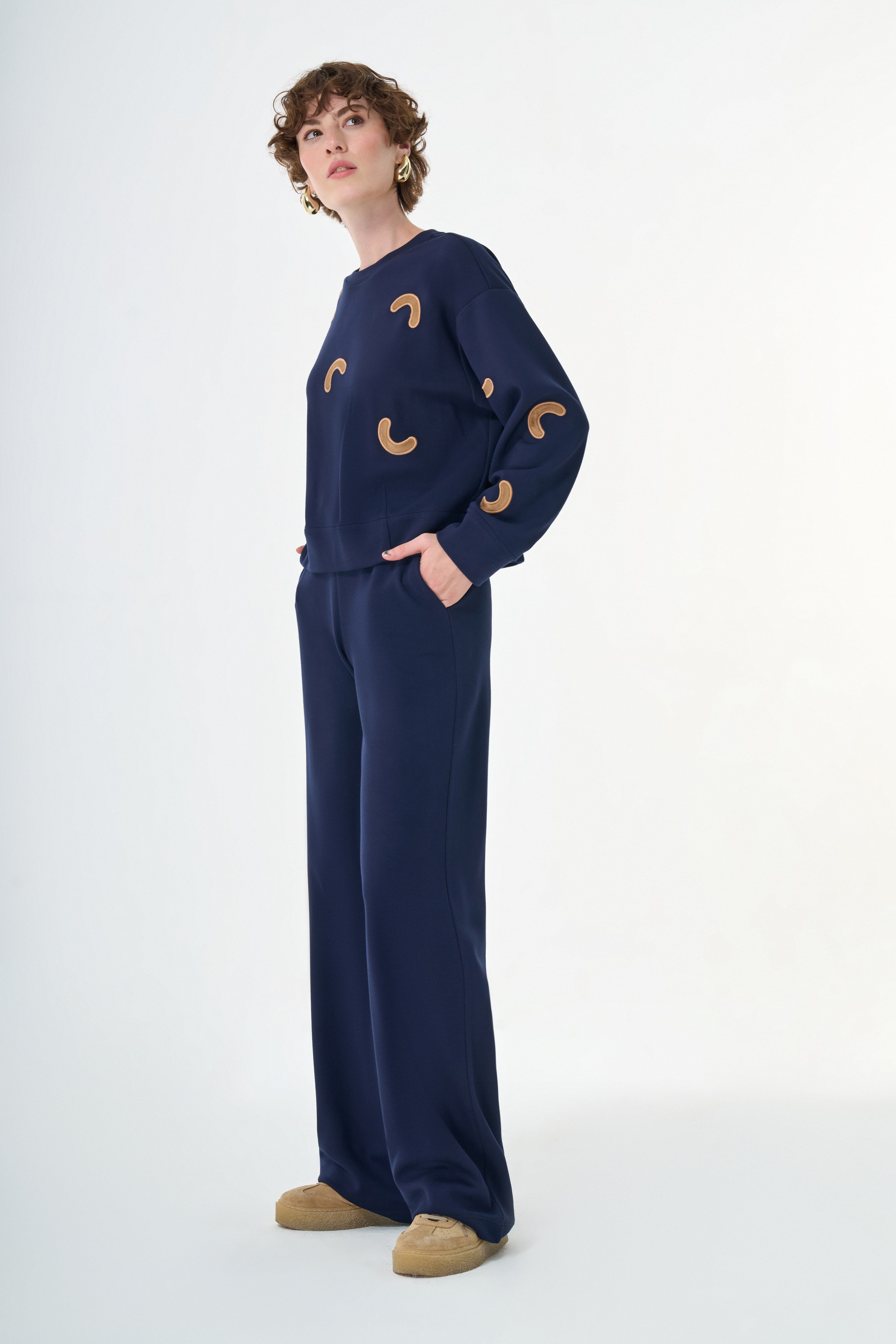 NAAR 42311 SWEAT LACİVERT
