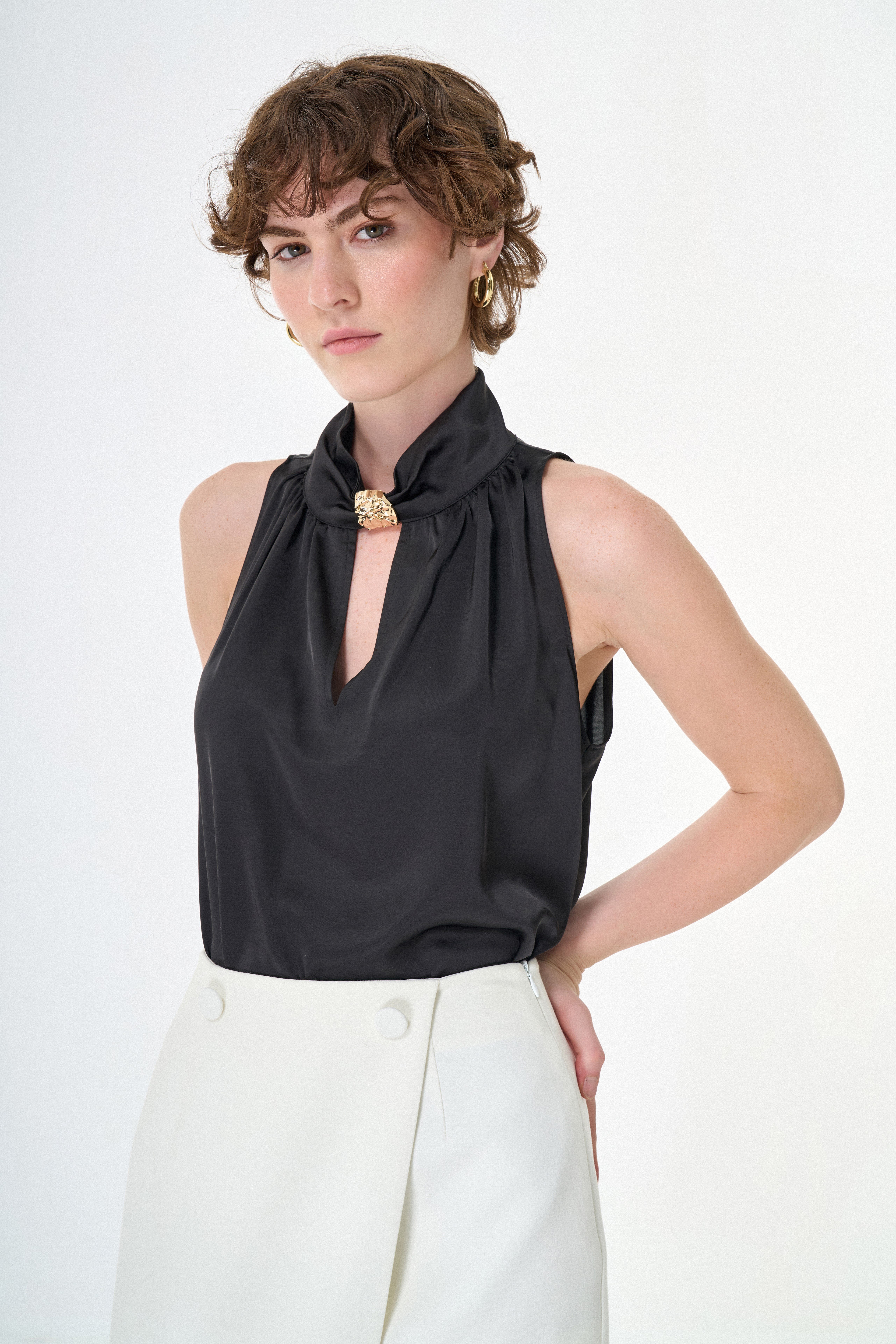NAAR 42314 BLUZ SİYAH