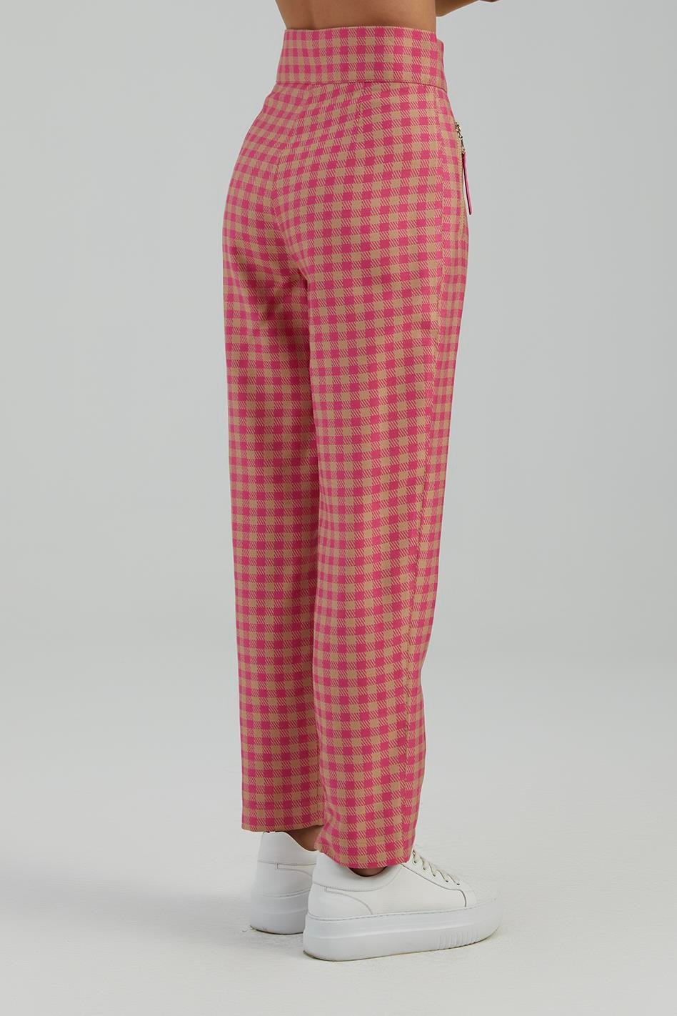 NAAR 51212 PANTOLON CAMEL/PEMBE