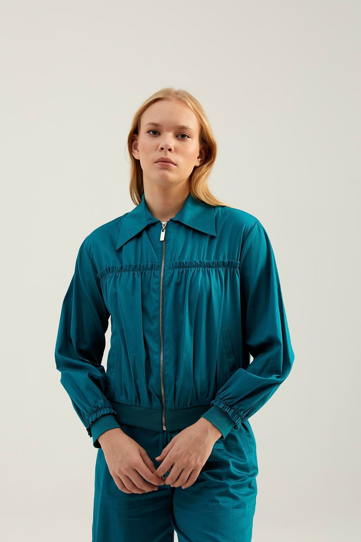 NAAR 61605 BOMBER PETROL YEŞİLİ