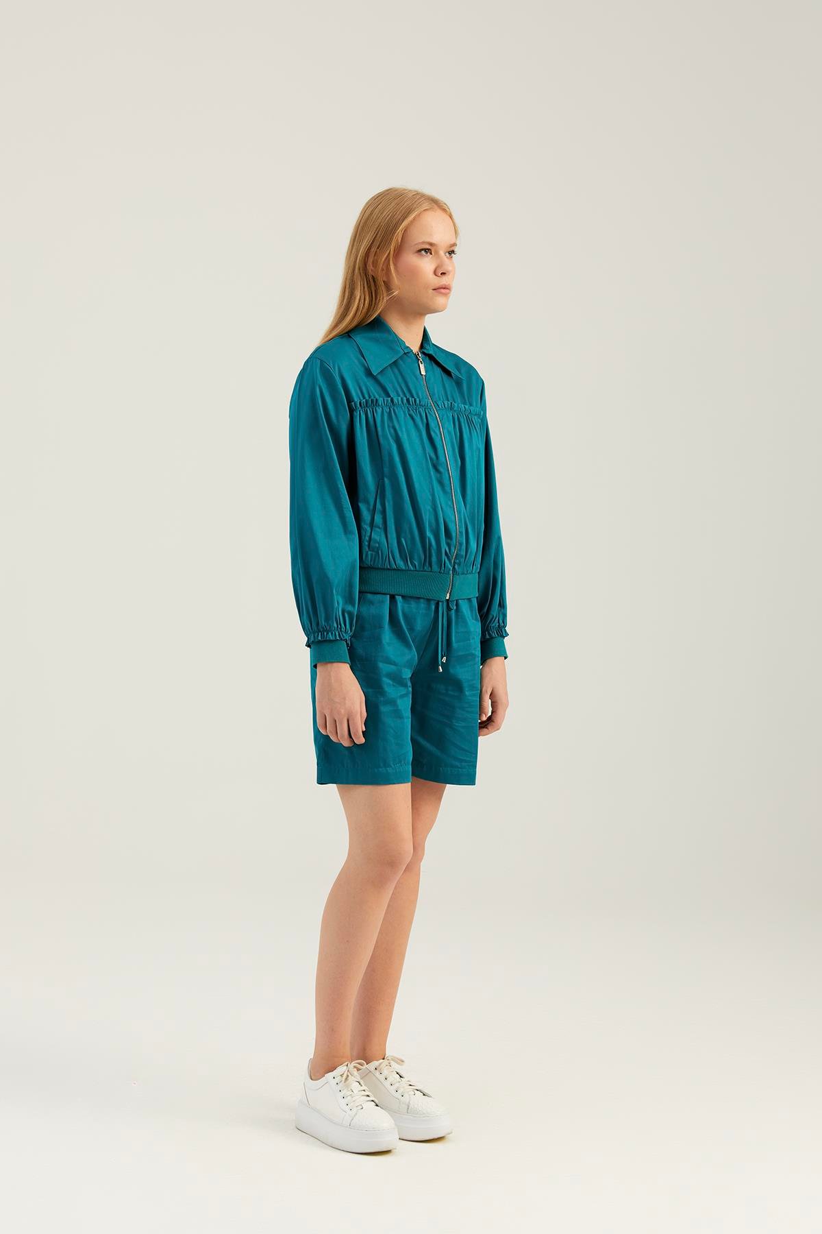 NAAR 61605 BOMBER PETROL YEŞİLİ