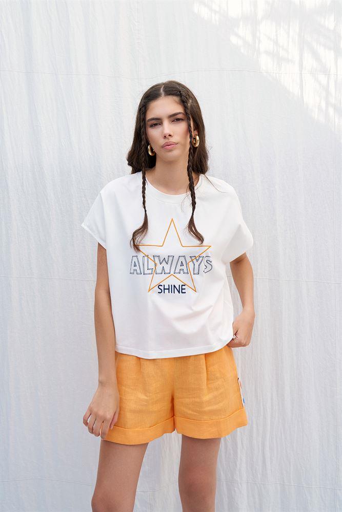 NAAR 81332 TSHIRT EKRU