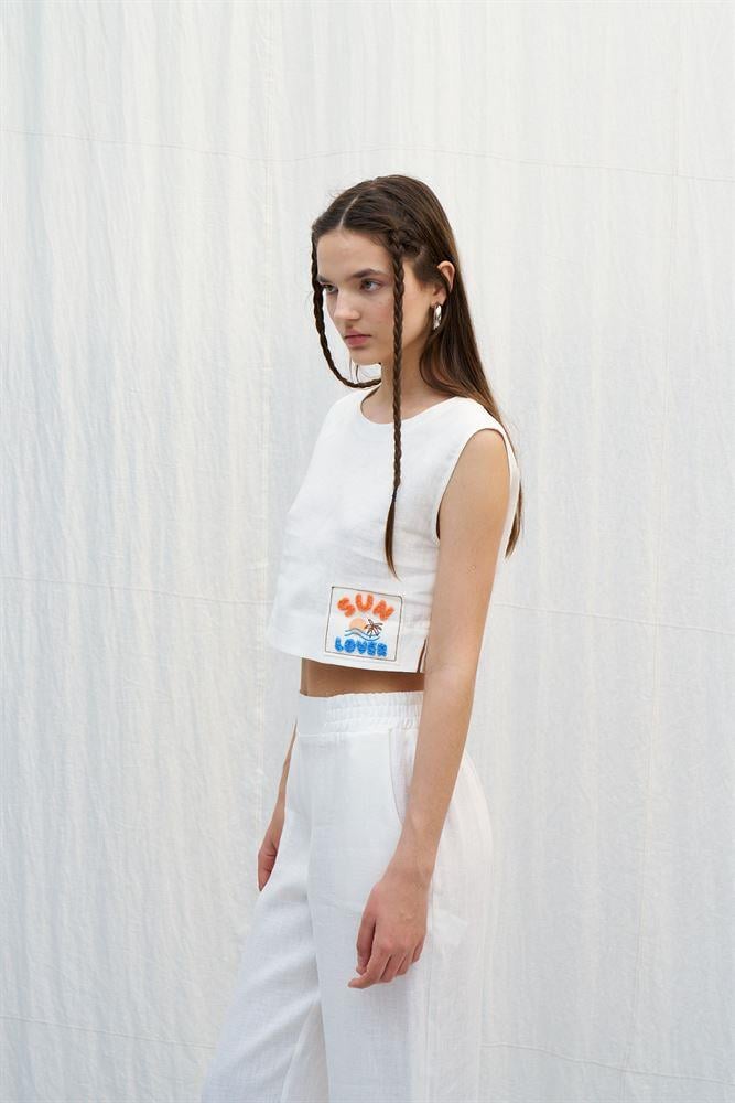 NAAR 81364 BLUZ EKRU