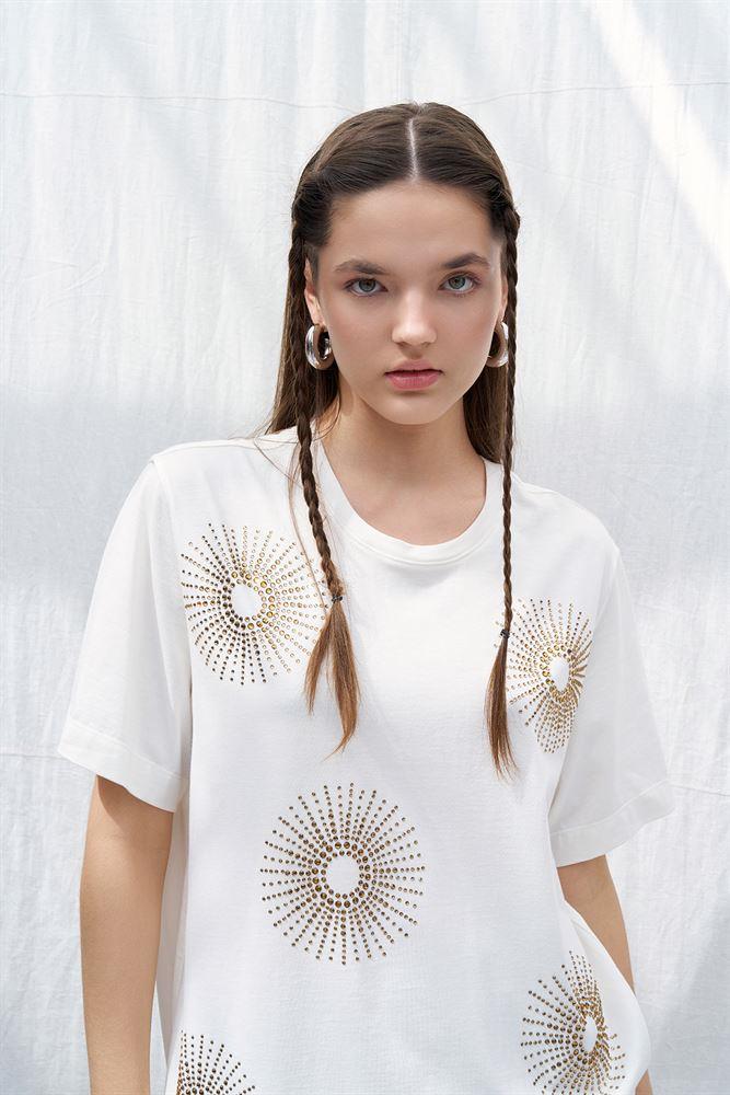 NAAR 81371 TSHIRT EKRU
