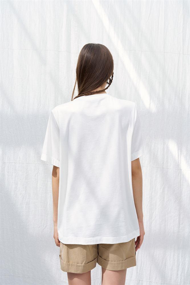 NAAR 81371 TSHIRT EKRU