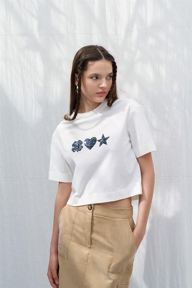 NAAR 81391 TSHIRT EKRU