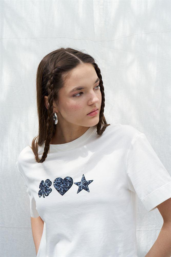 NAAR 81391 TSHIRT EKRU
