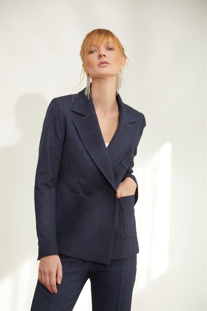 NAAR 81616 CEKET LACİVERT