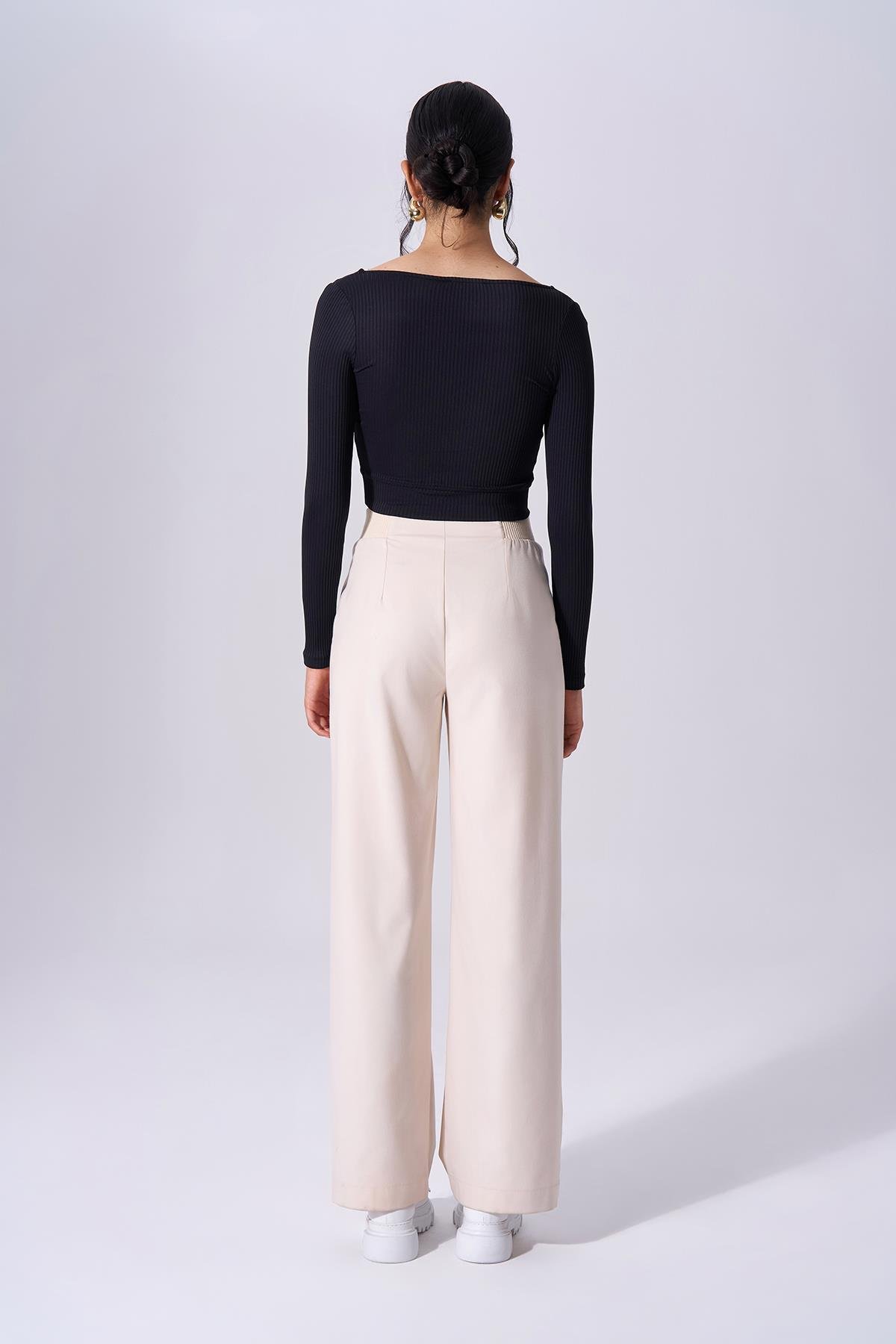 NAAR 91205 PANTOLON KREM
