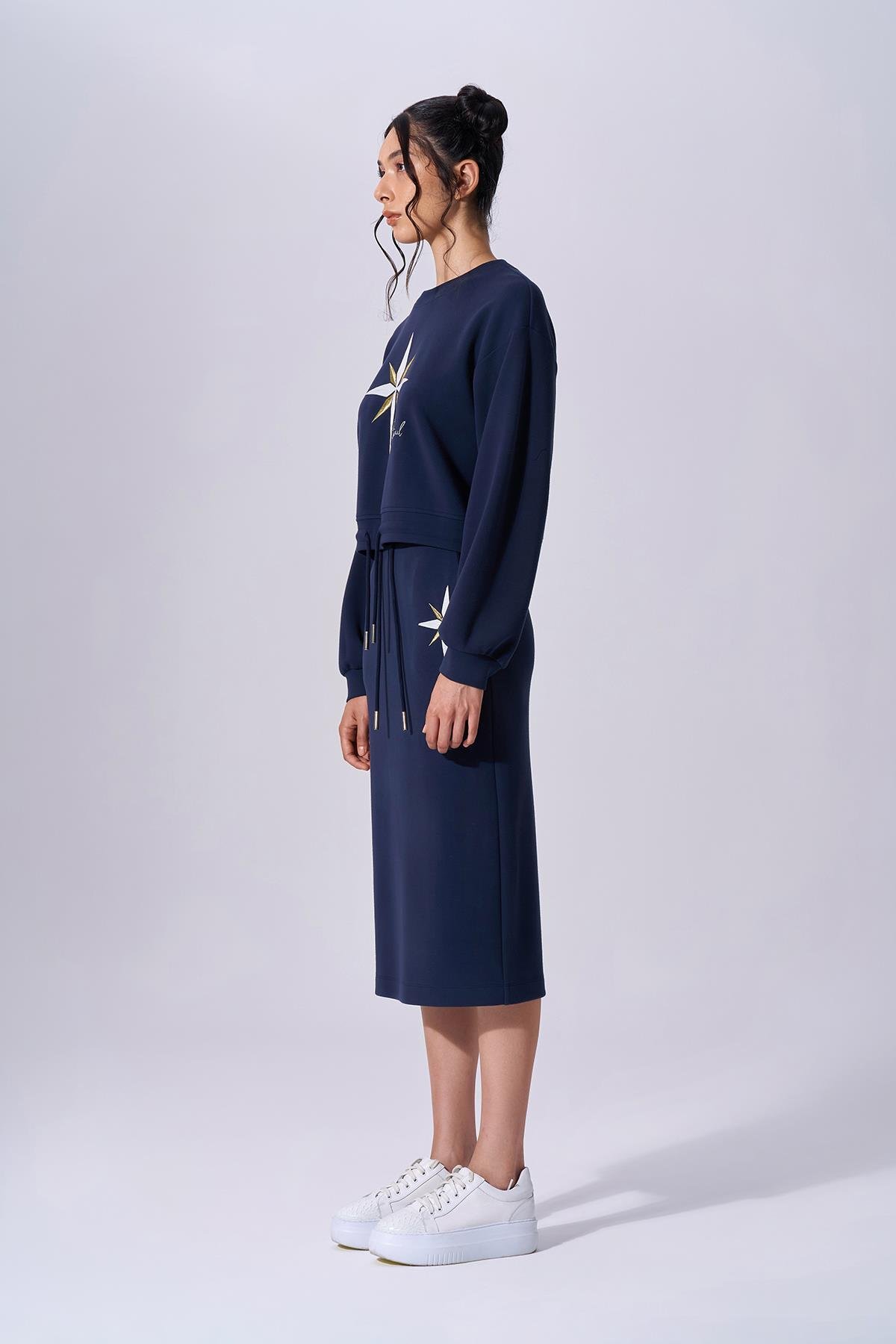 NAAR 91305 SWEAT LACİVERT