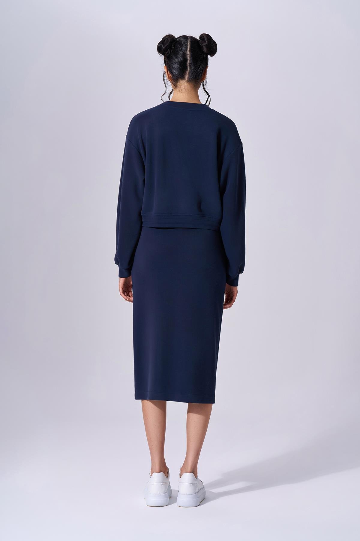 NAAR 91305 SWEAT LACİVERT