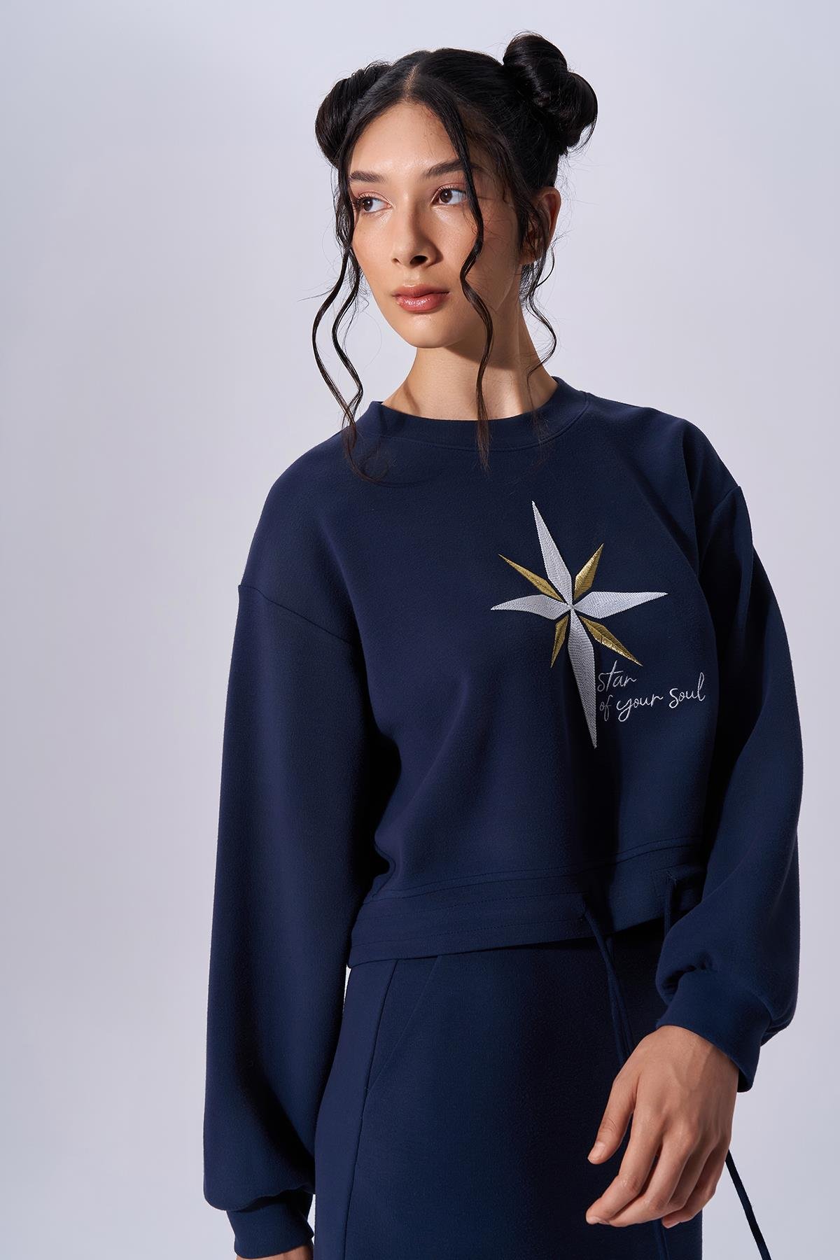 NAAR 91305 SWEAT LACİVERT
