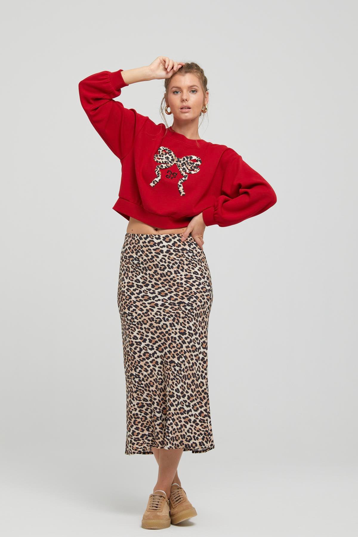 NAAR 91334 SWEAT KIRMIZI