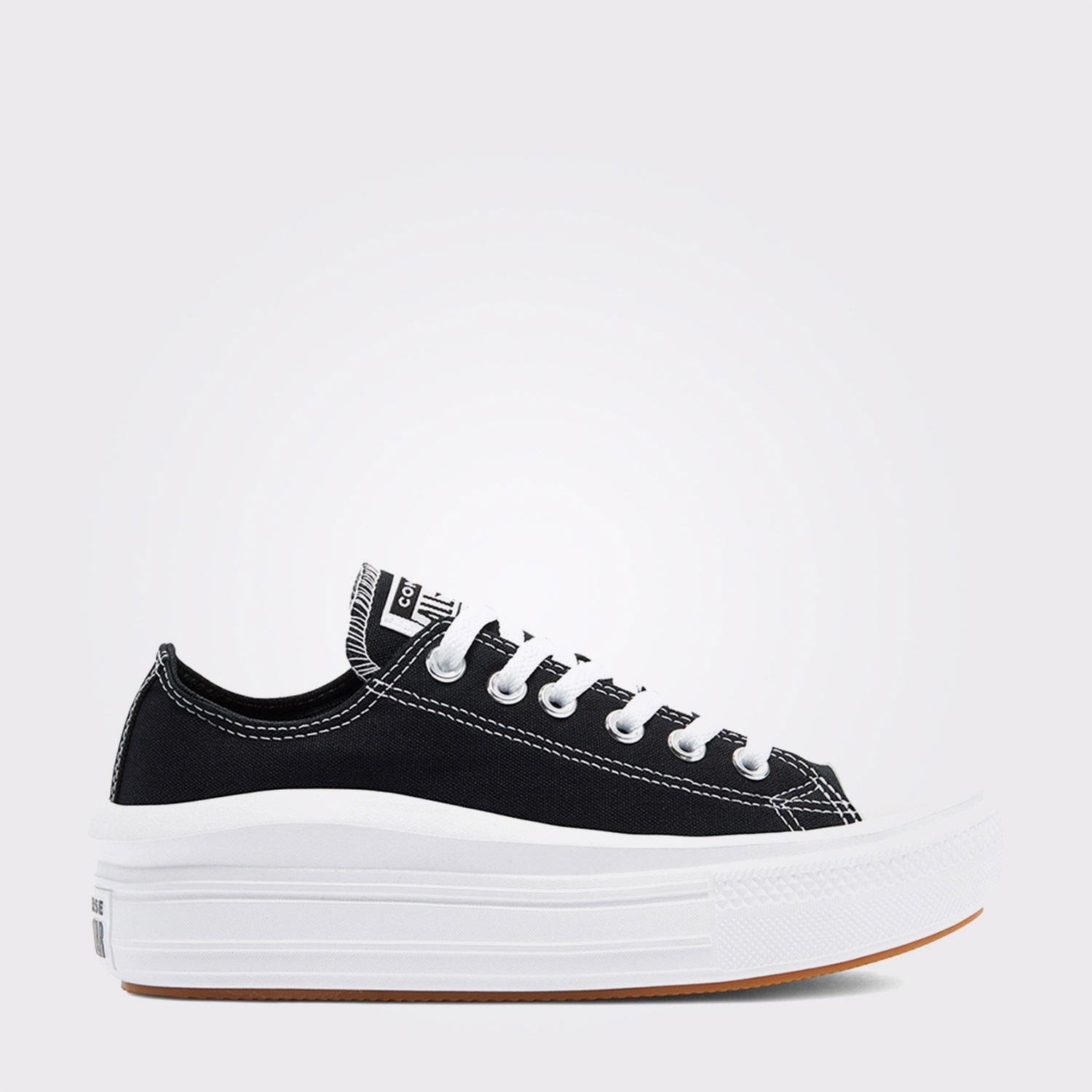 Converse Chuck Taylor All Star Move Unisex Siyah Platform Sneaker