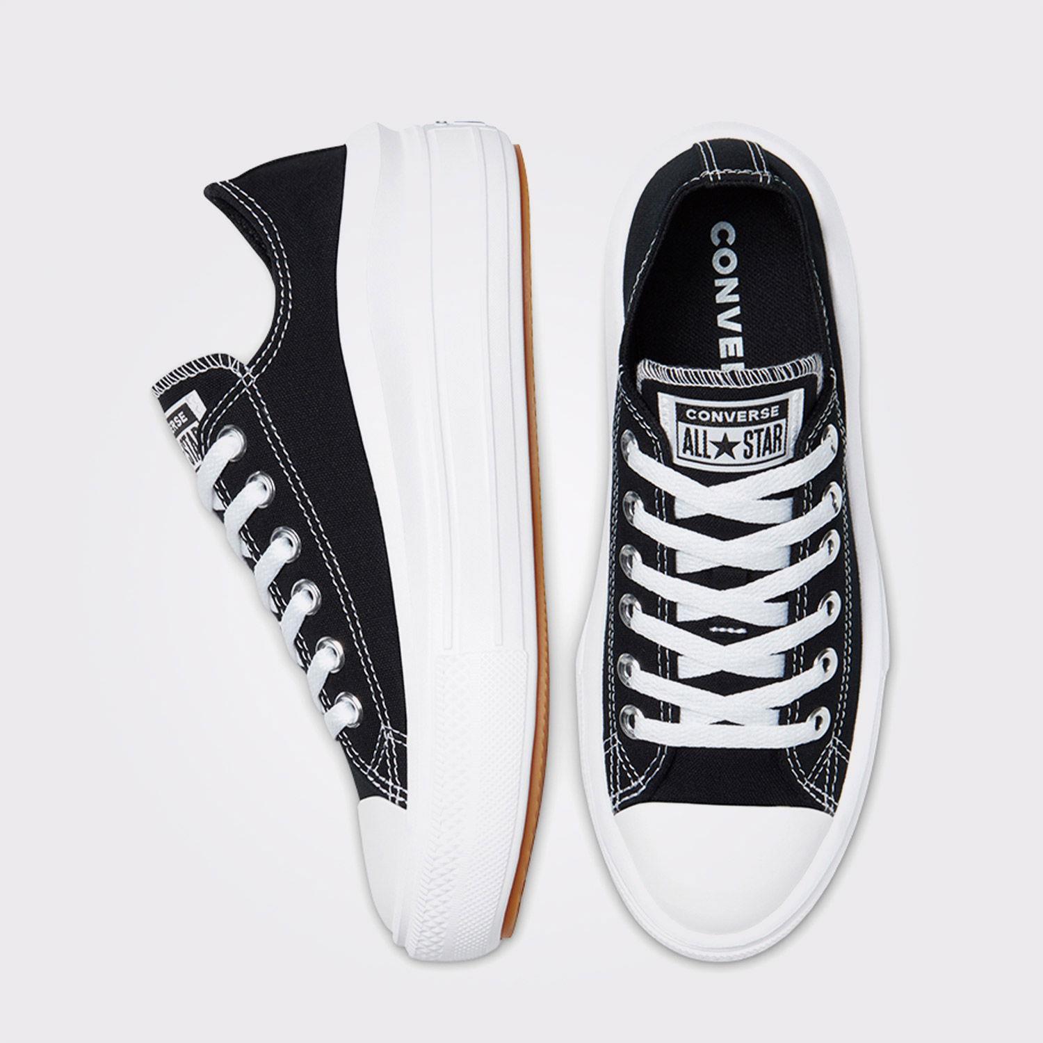 Converse Chuck Taylor All Star Move Unisex Siyah Platform Sneaker 4
