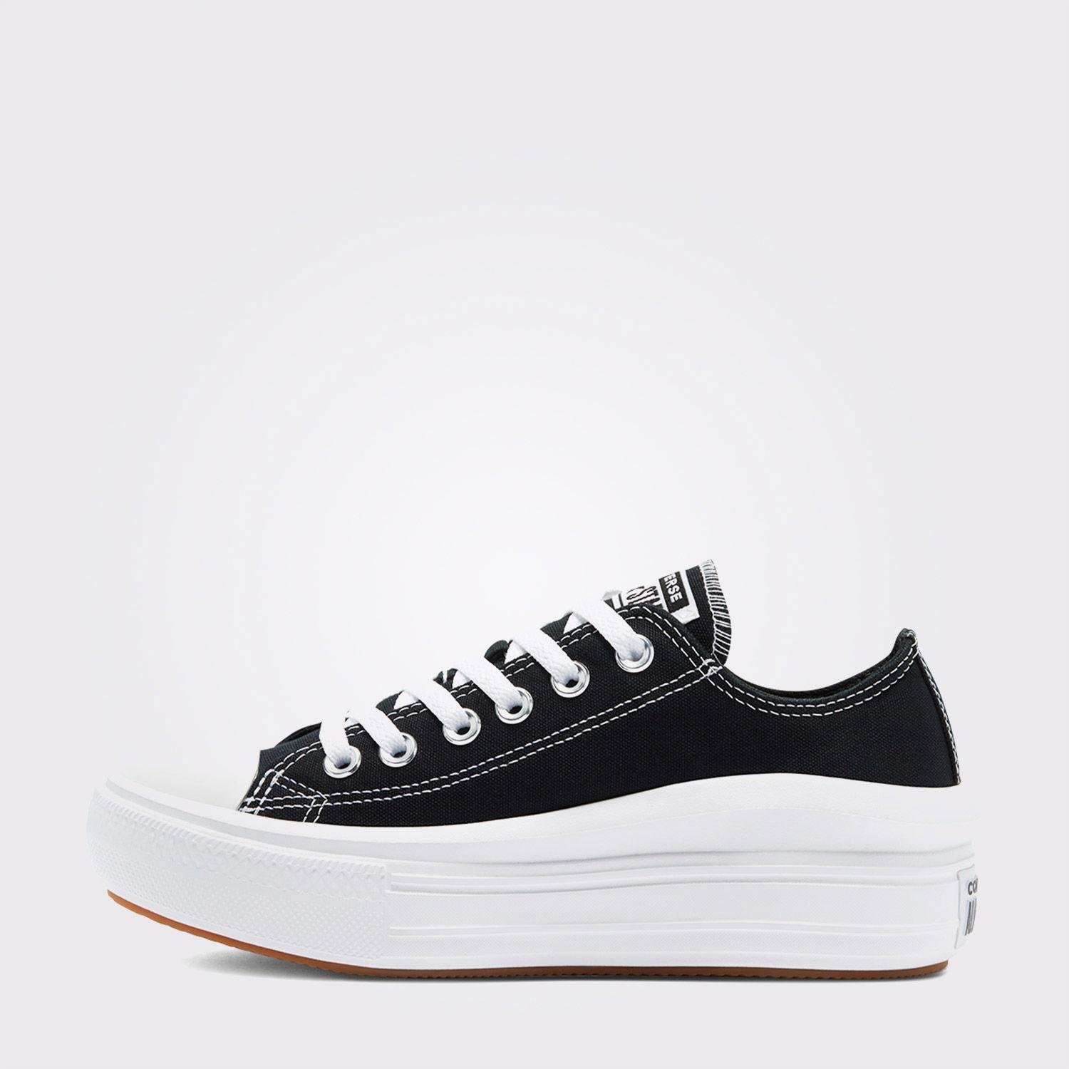 Converse Chuck Taylor All Star Move Unisex Siyah Platform Sneaker 6