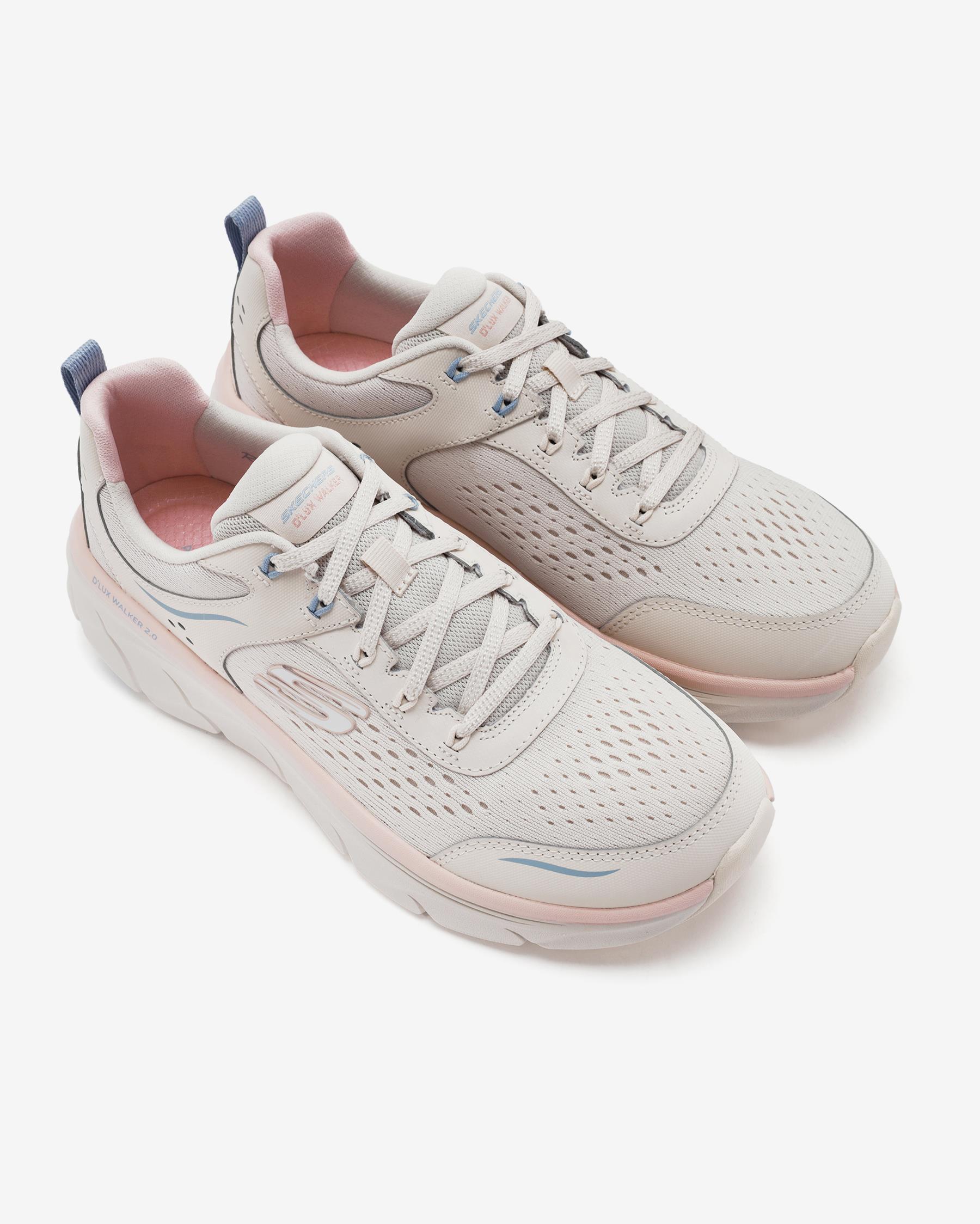  Skechers D'lux Walker 2.0 - Daisy Doll 150093 NTMT Kadın Bej Spor Ayakkabı