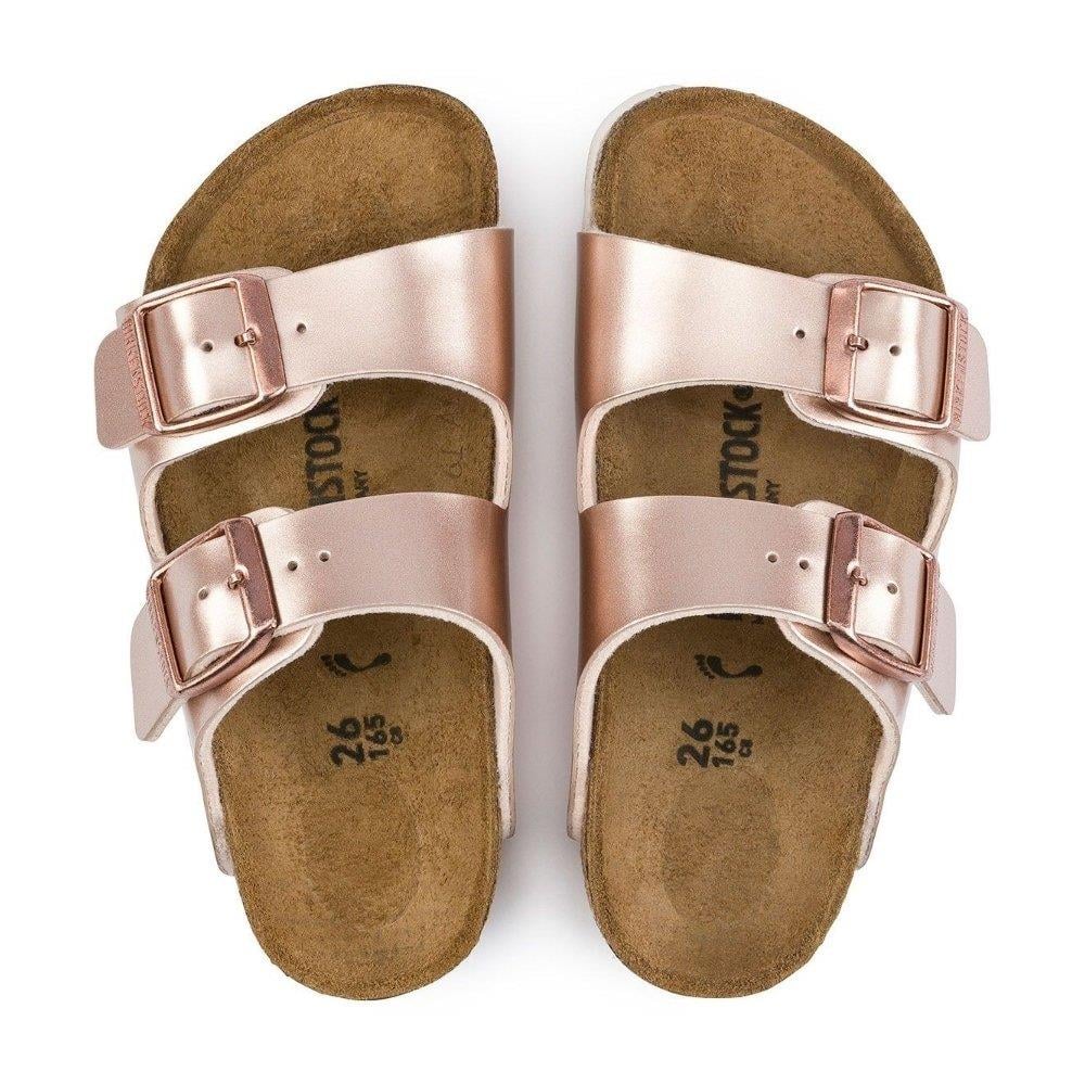 Birkenstock Arizona BF Electric Metallic Copper Kadın Terlik