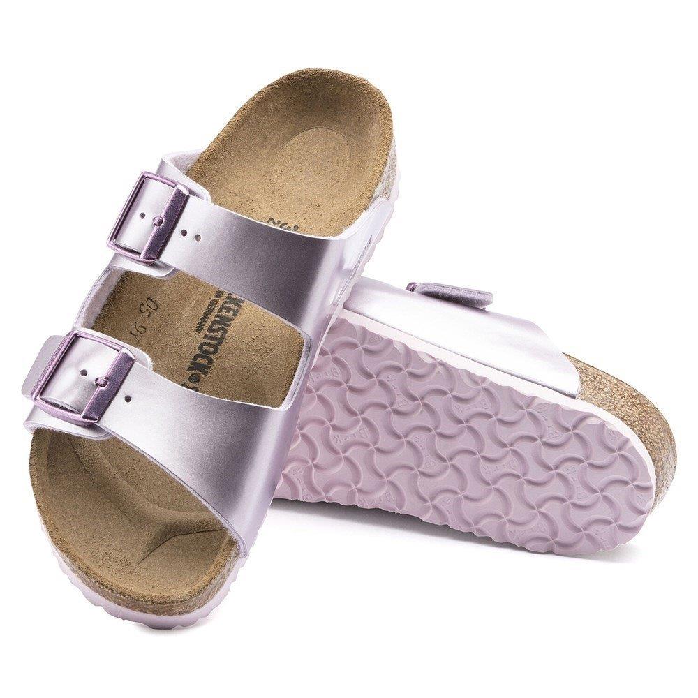 Birkenstock Arizona BF Electric Metallic Lilac Kadın Terlik
