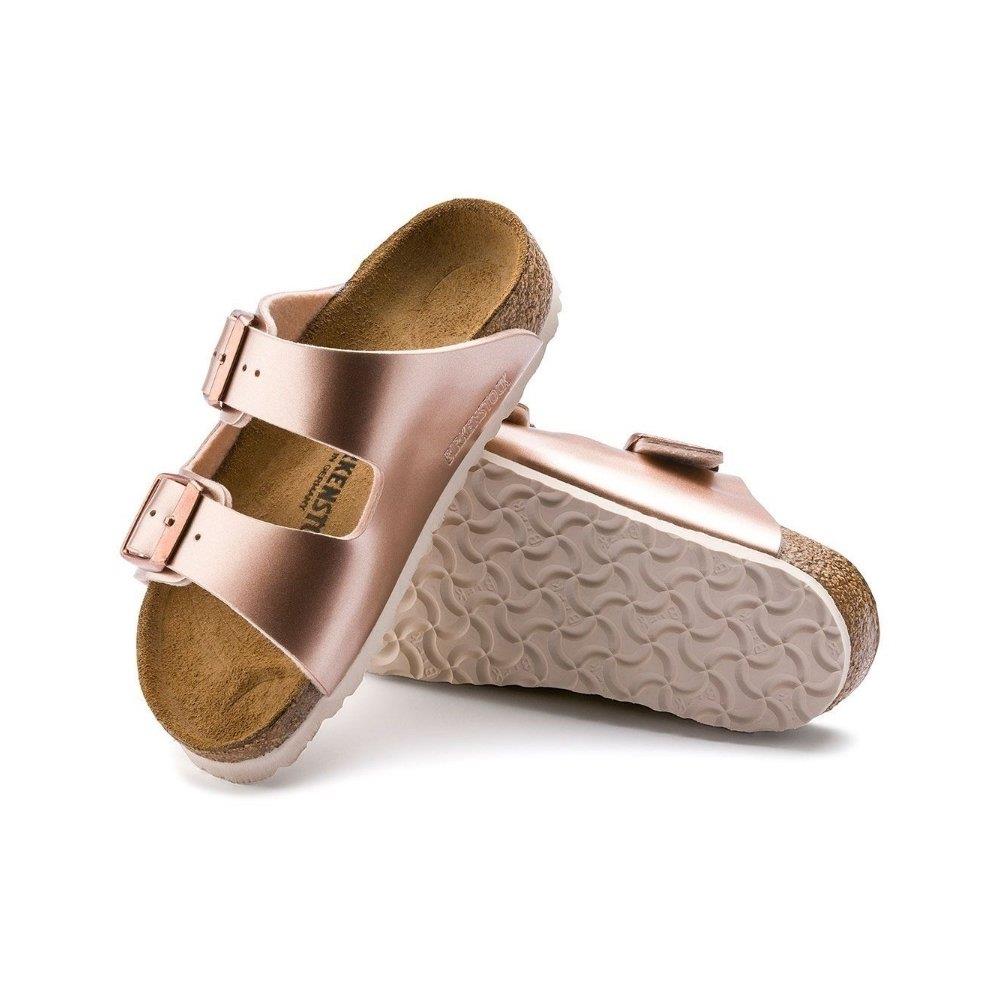 Birkenstock Arizona BF Electric Metallic Copper Kadın Terlik