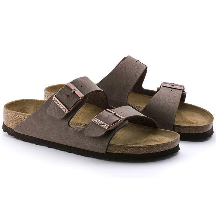 Birkenstock Arizona BF Nubuk Mocca Erkek Terlik