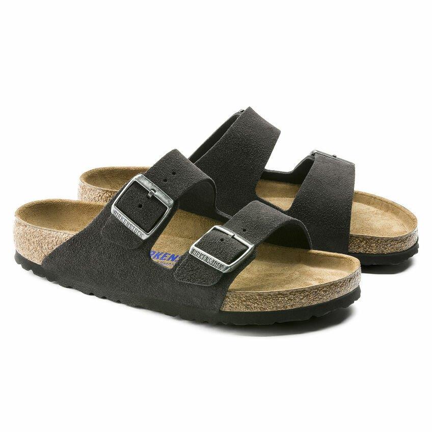 Birkenstock Arizona BS Velvet Grey Kadın Terlik