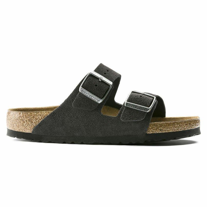 Birkenstock Arizona BS Velvet Grey Kadın Terlik