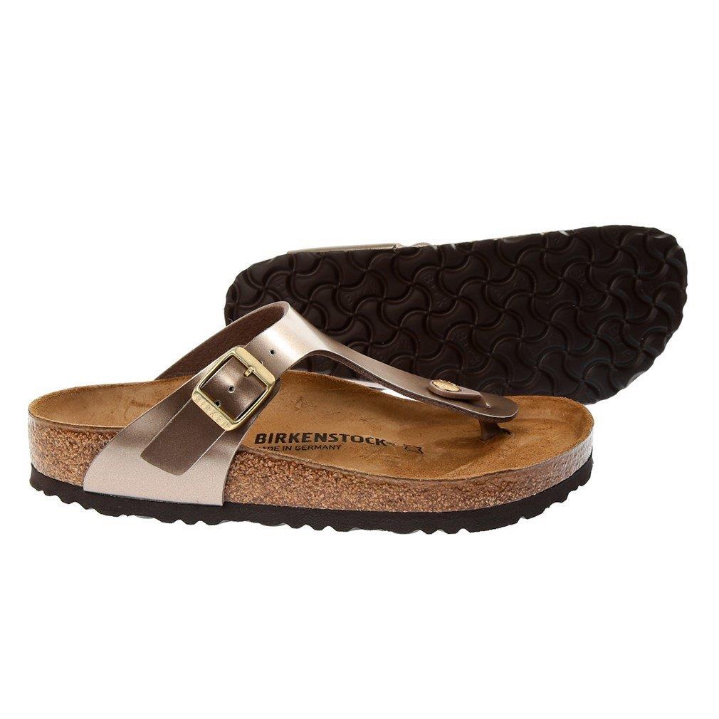 Birkenstock Gizeh BF Electric Metallic Taupe Kadın Terlik