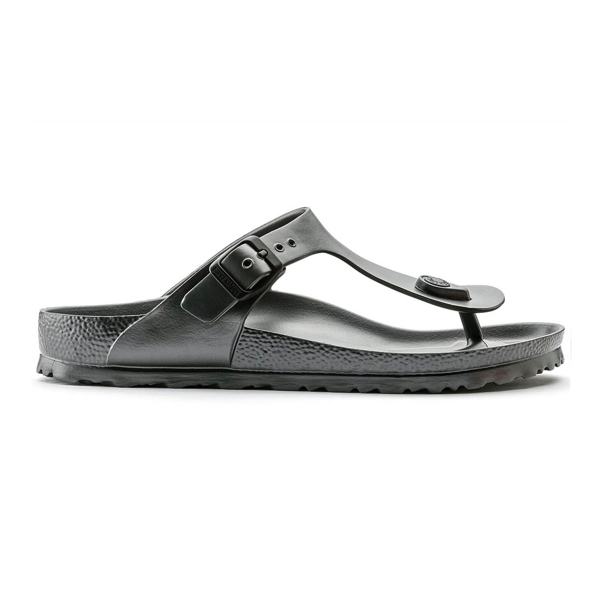 Birkenstock Gizeh Eva Metallic Anthracite Erkek Terlik