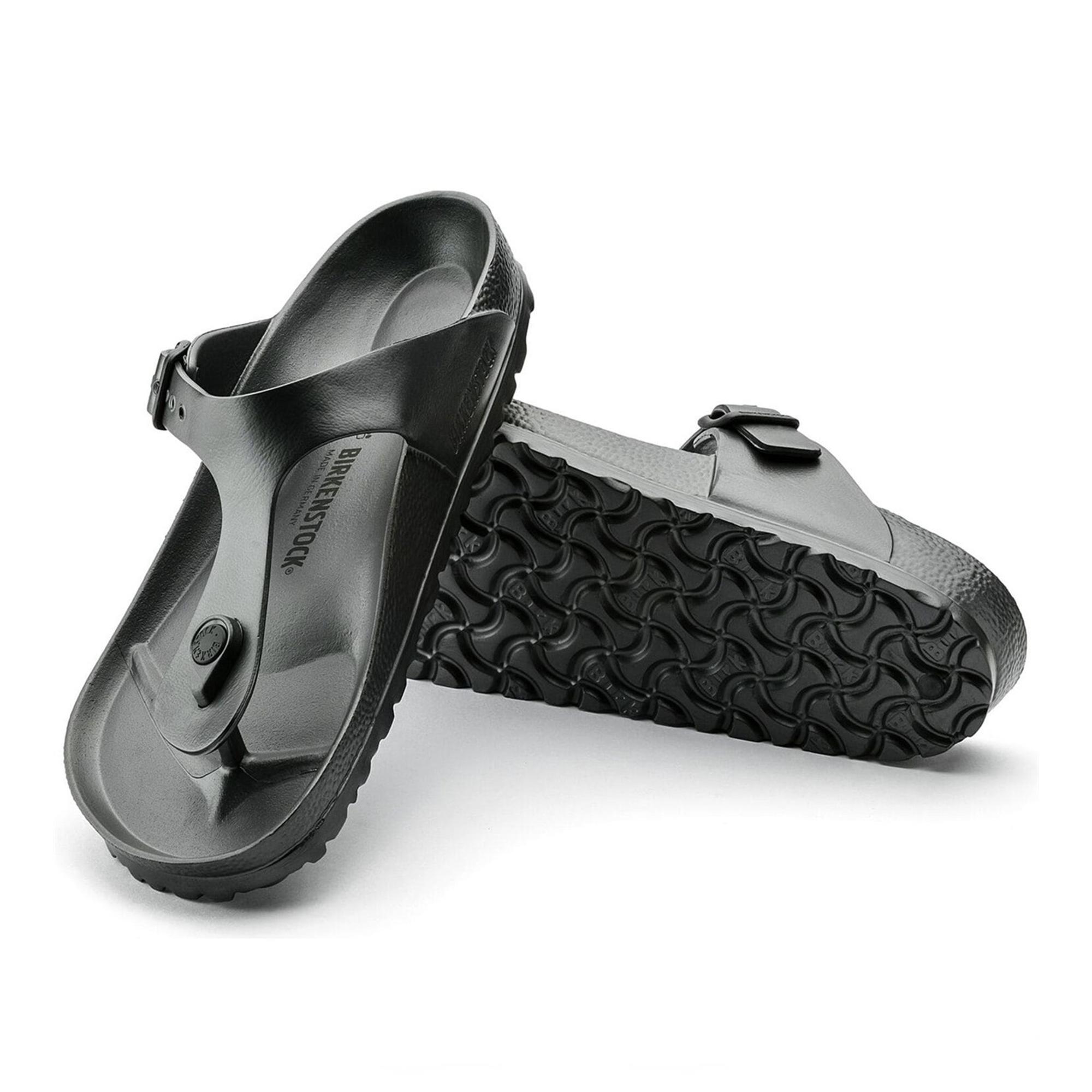 Birkenstock Gizeh Eva Metallic Anthracite Erkek Terlik
