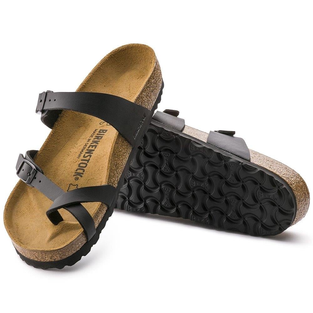 Birkenstock Mayari BF Black Kadın Parmak Arası Siyah Mantar Terlik