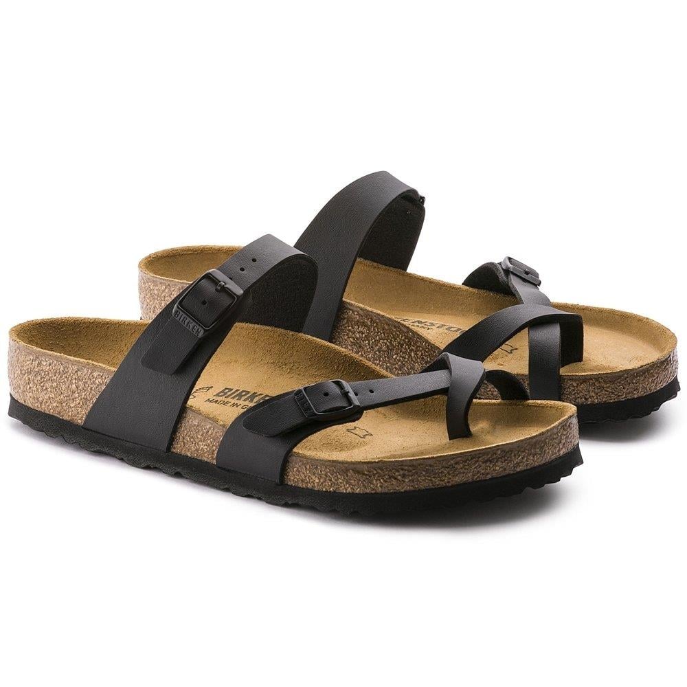 Birkenstock Mayari BF Black Kadın Parmak Arası Siyah Mantar Terlik