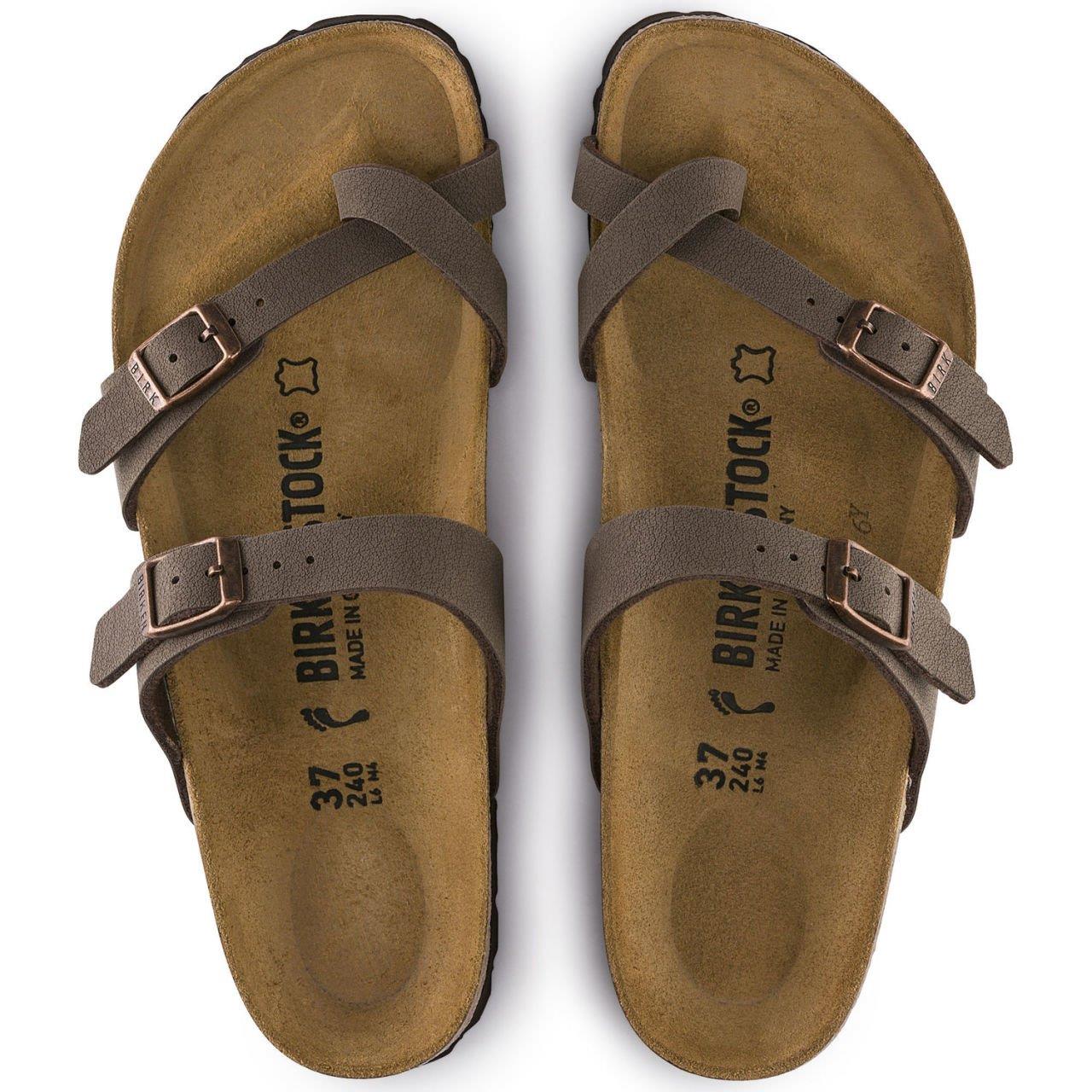Birkenstock Mayari BF Mocca Kadın Parmak Arası Kahverengi Mantar Terlik
