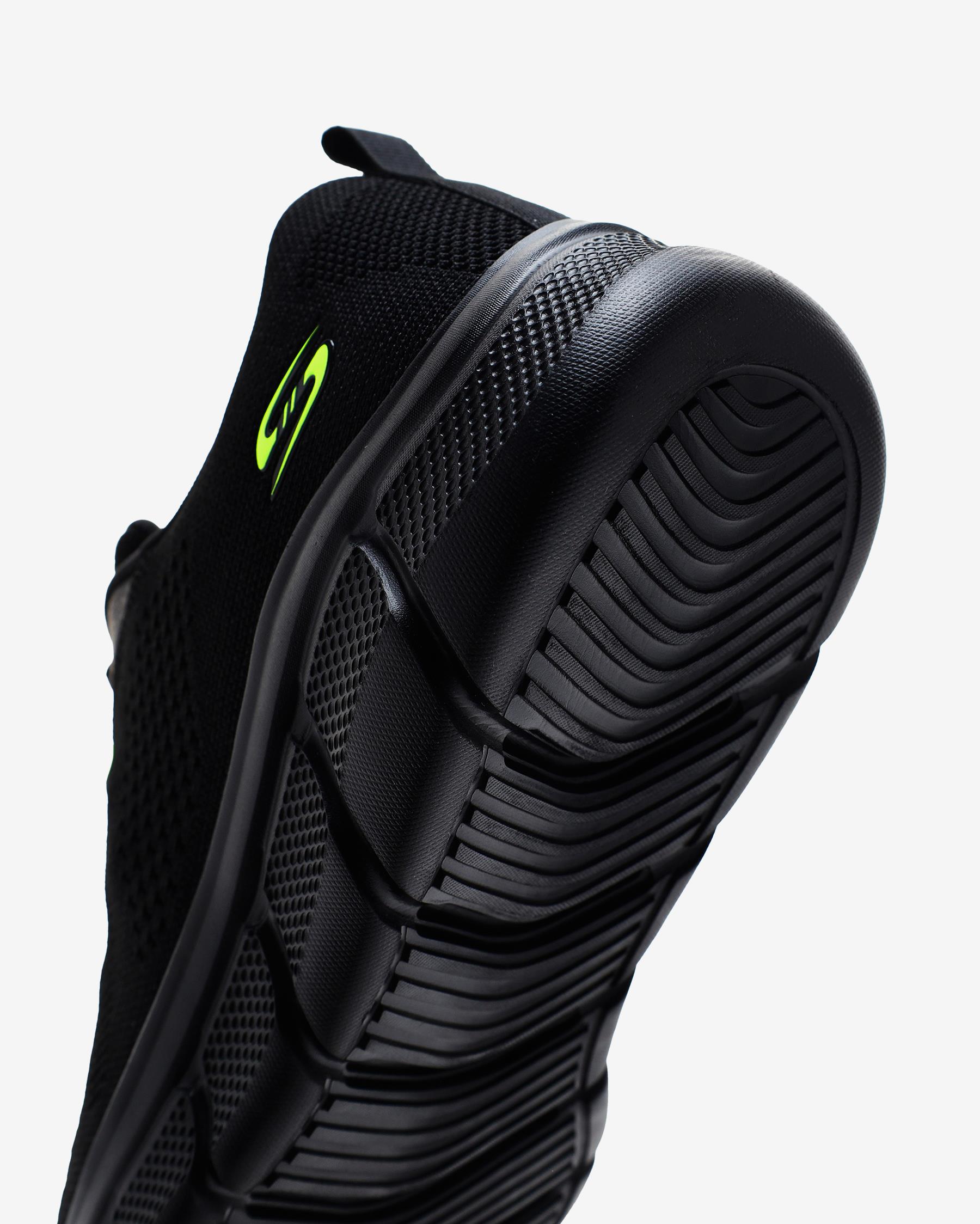 Bobs Sport B Flex - Electric Cool 118101 BBK Erkek Siyah Sneakers