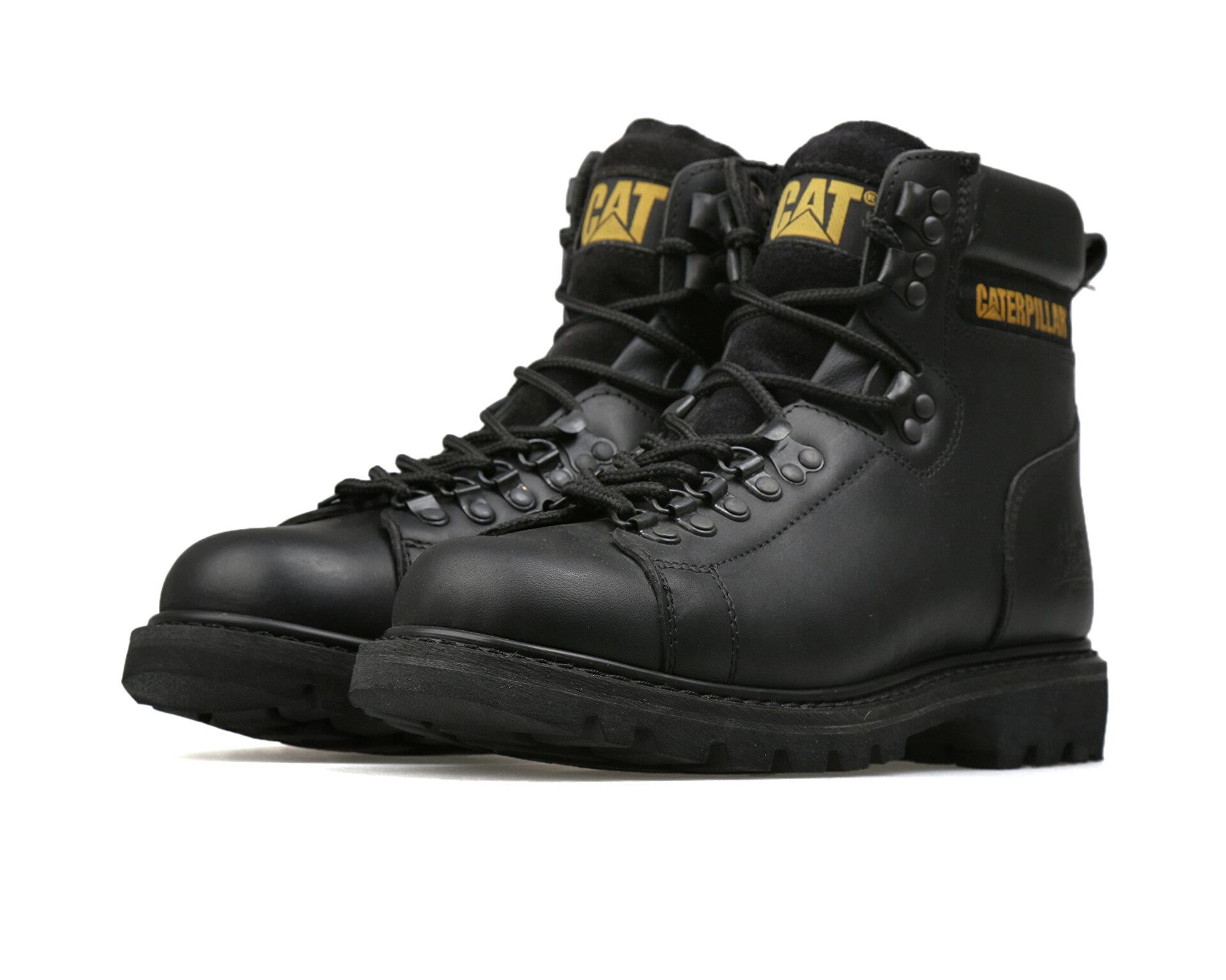 Caterpillar Alaska Black Erkek Deri Siyah Bot 015M100008