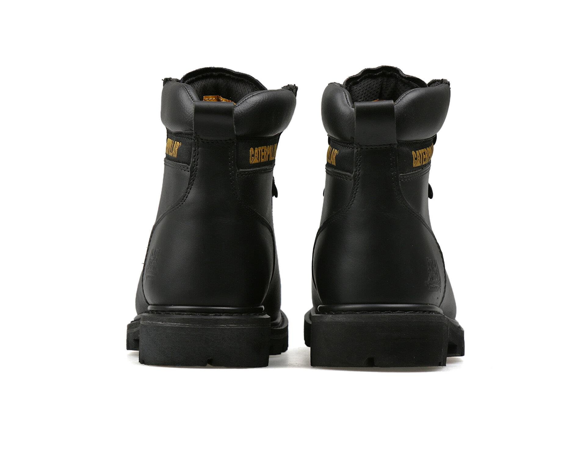 Caterpillar Alaska Black Erkek Deri Siyah Bot 015M100008