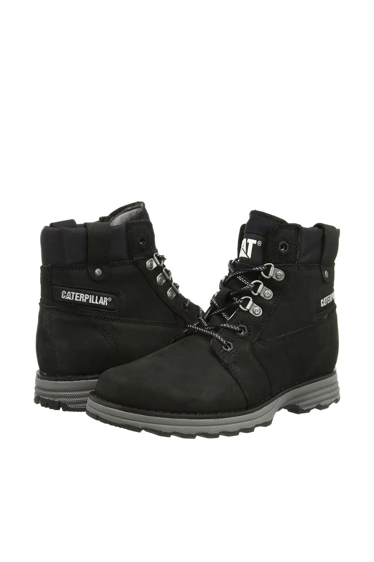 Caterpillar Charli Black Kadın Nubuk Siyah Bot