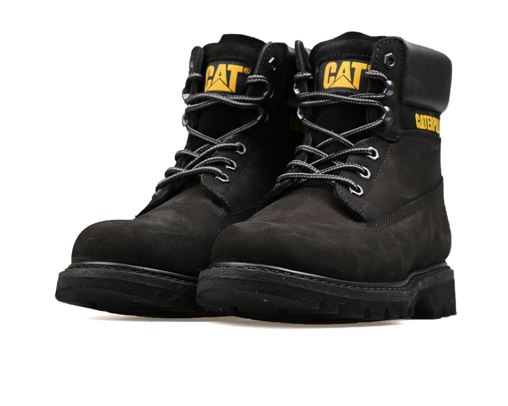 Caterpillar Colorado Black Kadın Nubuk Siyah Bot 015G100095