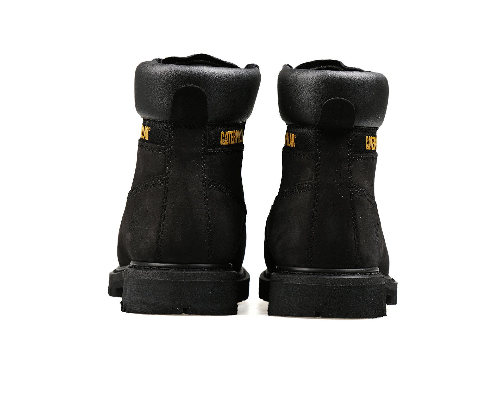 Caterpillar Colorado Black Kadın Nubuk Siyah Bot 015G100095