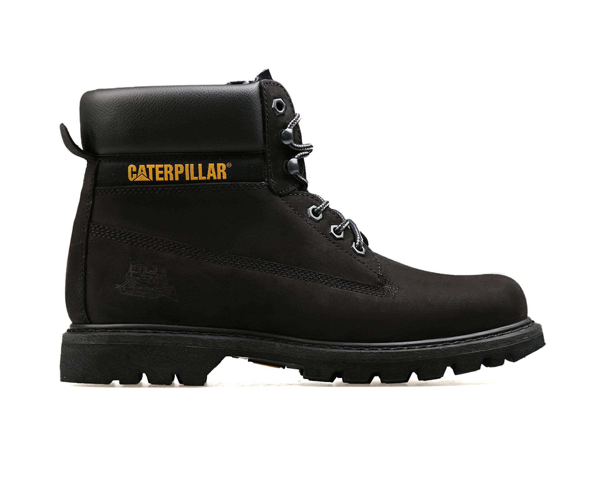 Caterpillar Colorado Black Kadın Nubuk Siyah Bot 015G100095