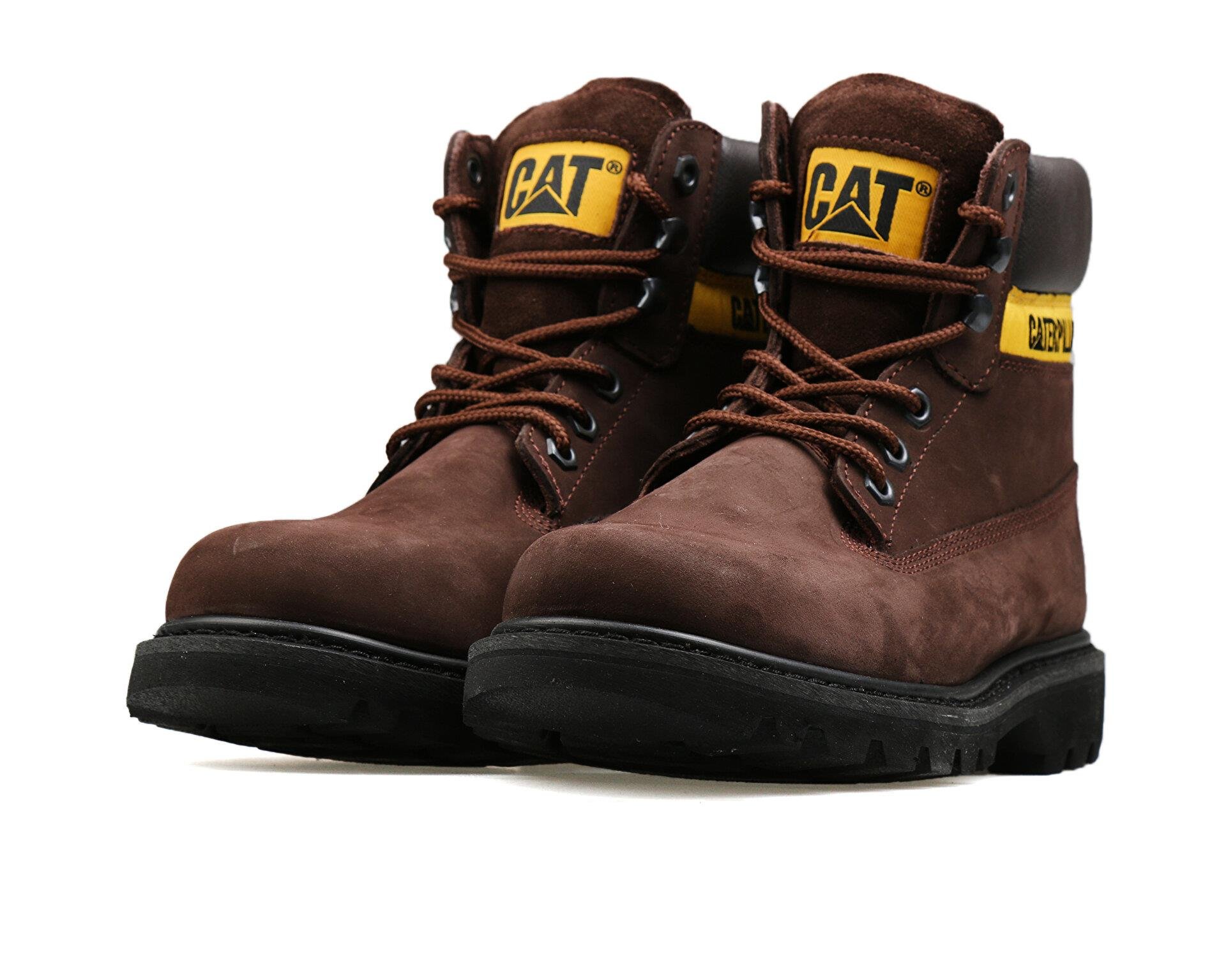 Caterpillar Colorado Chocolate Erkek Nubuk Kahverengi Bot 015M100095