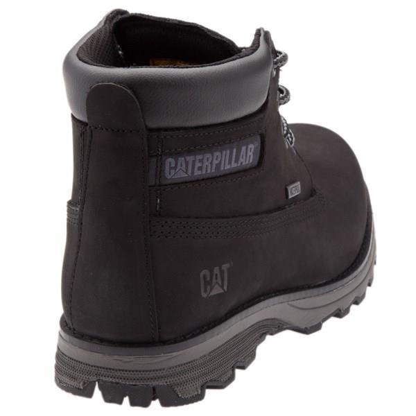 Caterpillar Founder WP Black Erkek Hakiki Deri Siyah Bot 015M10113