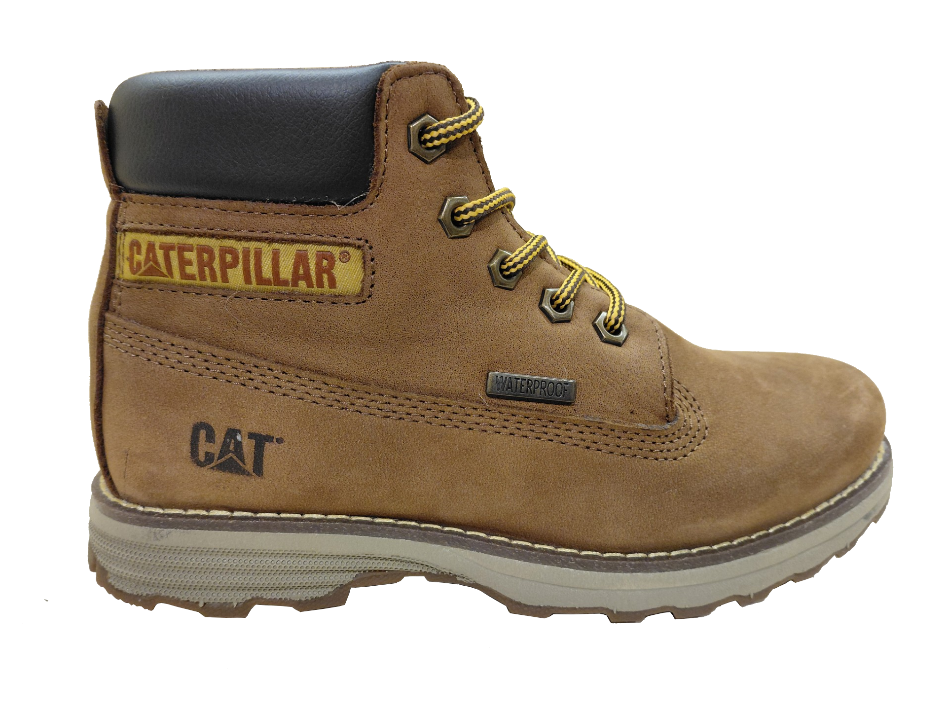 Caterpillar Founder WP Kadın Nubuk Taba Bot 015G101134