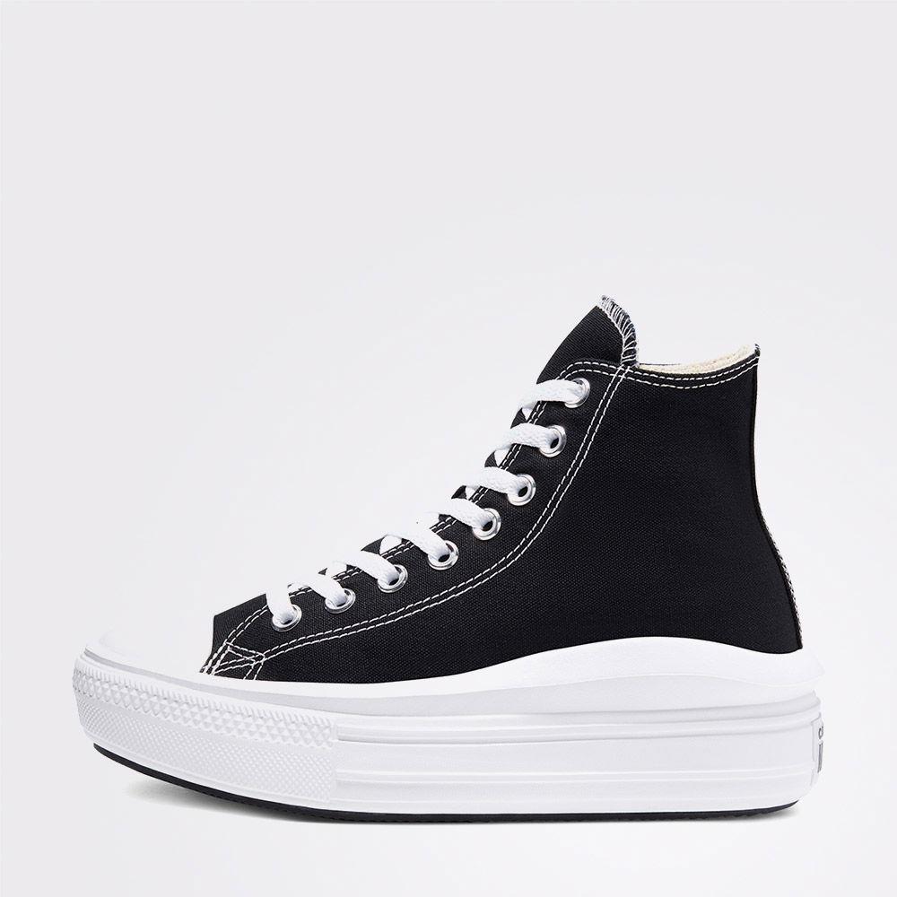 Converse Chuck Taylor All Star Move Unisex Siyah Platform Sneaker